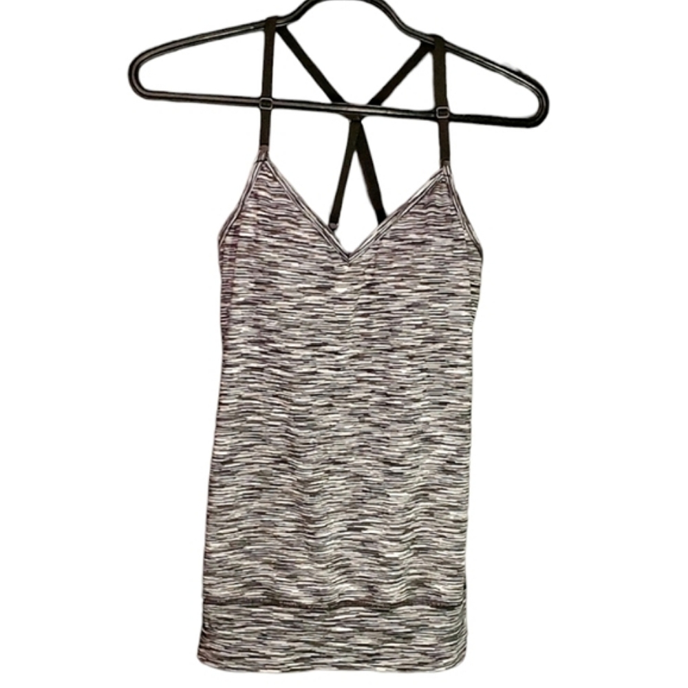 Roxy Dry-Flight Strappy Tank with Built In Bra & Removable Cup Pads - Size Small